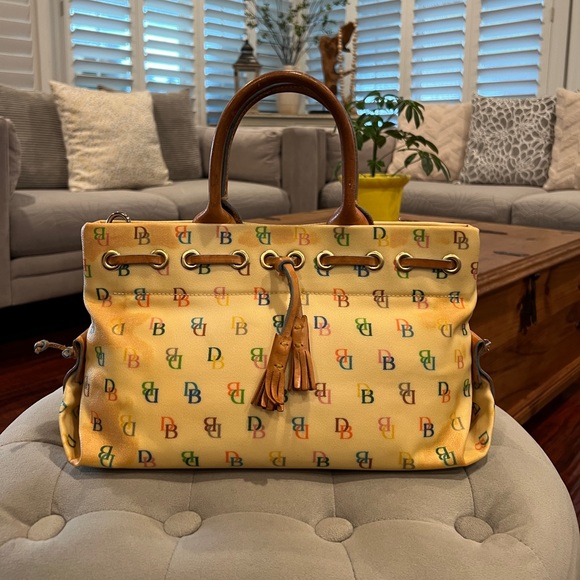 Dooney & Bourke Handbags - DOONEY & BOURKE VINTAGE Y2K/RAINBOW COLLECTION HANDBAG/SATCHEL